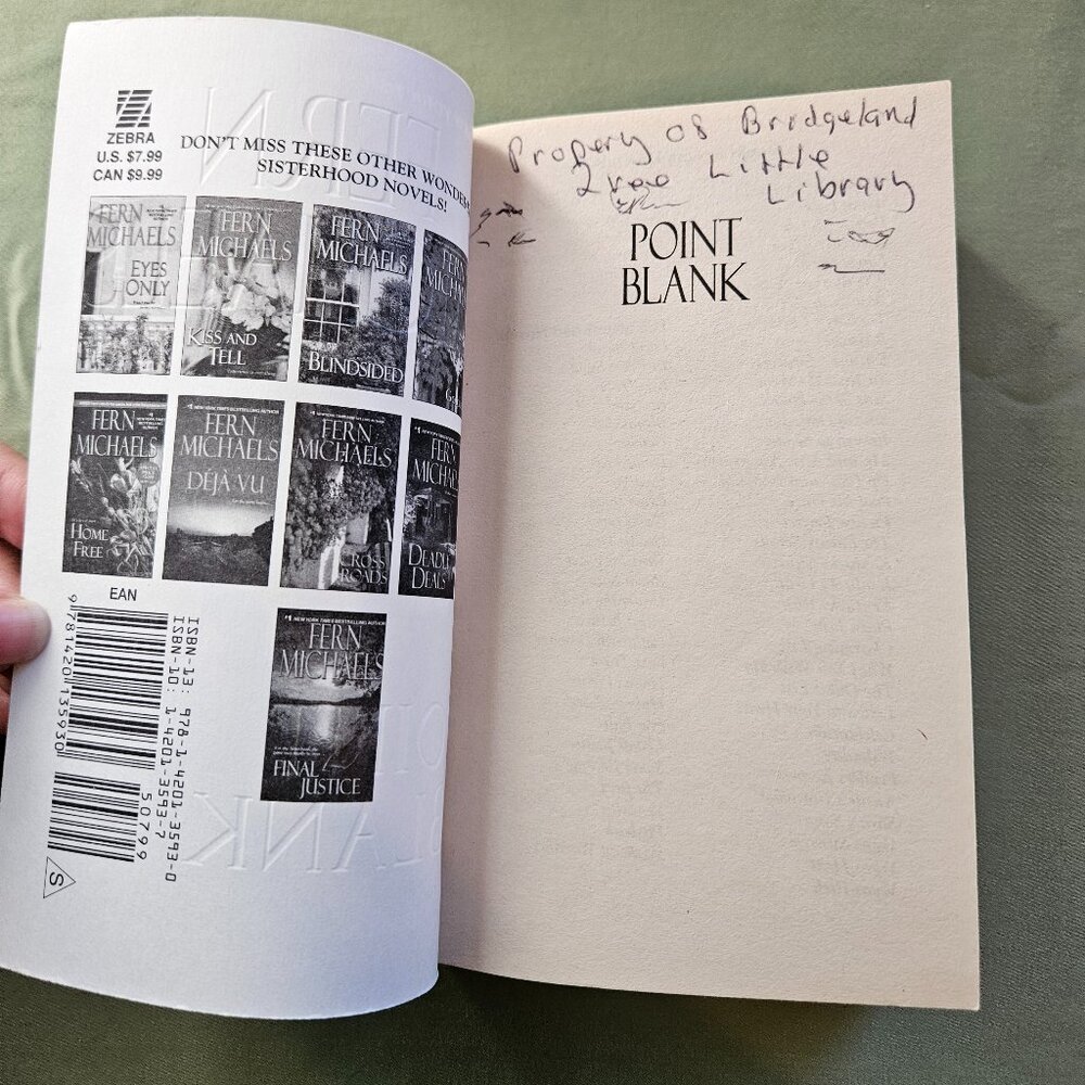 Fern Michaels 3 Book Bundle: Picture Perfect, Razor Sharp, Point Blank Paperback - Picture 6 of 11